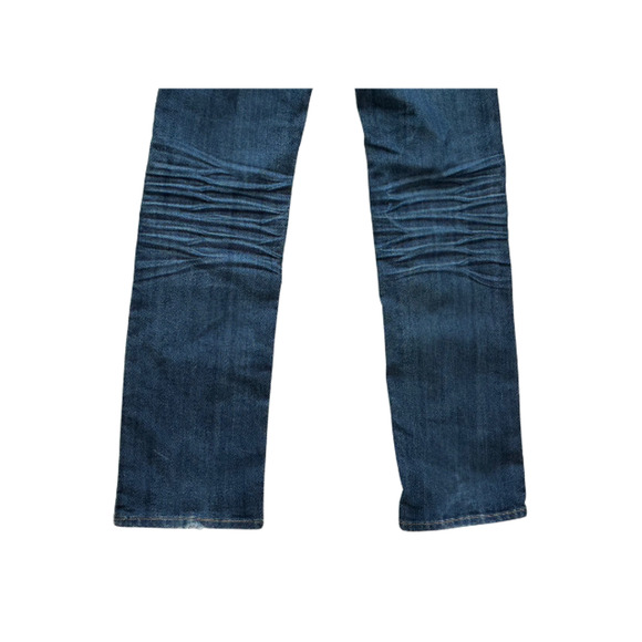 Suko Jeans Roadrunner Apparel Distressed Dark Wash Denim Blue Women’s Size 6 - Picture 6 of 8